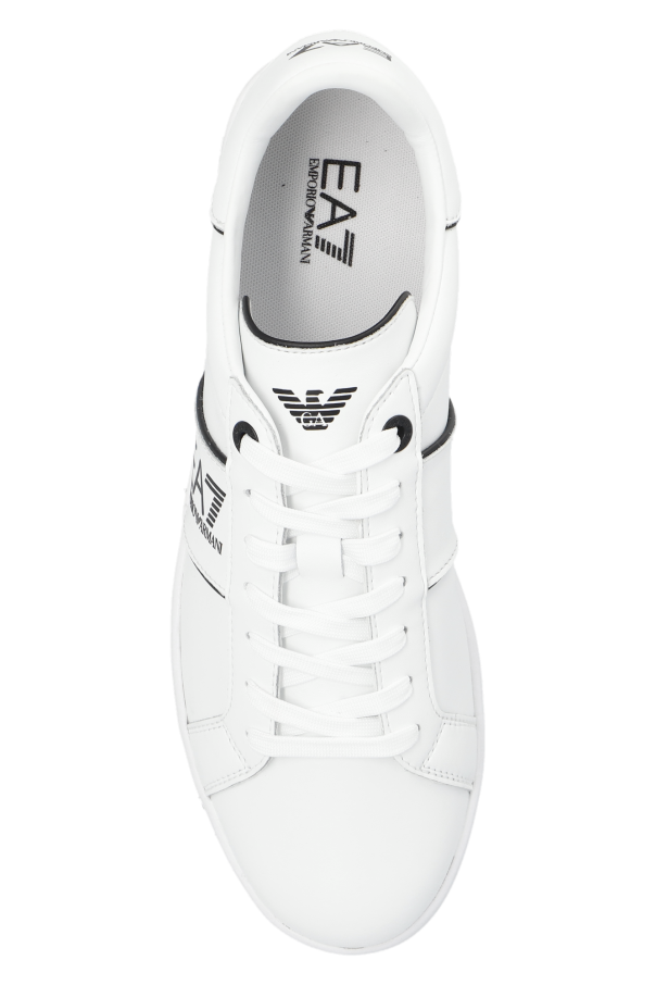 Armani jeans white sneakers best sale